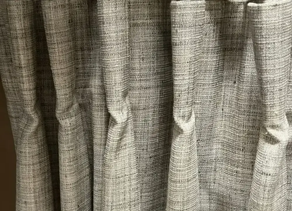 Butterfly Pleat installed in a Denver home by Blinds Couture