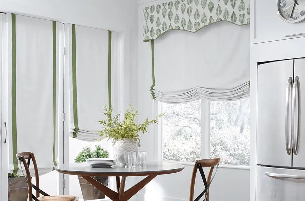 Relaxed Roman Shades
